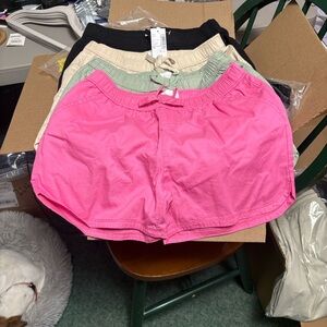 The Children's Place Pink Elastic-Waist Drawstring Kids Shorts